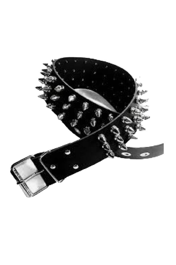 حزام مرصع على طراز Spike Gothic Punk Metallica