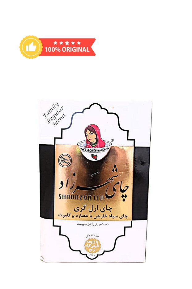 Shahrzad Tea 100% Orginal Best Pure Flavoured Black Tea from the Best Tea Estates - Imported Tea