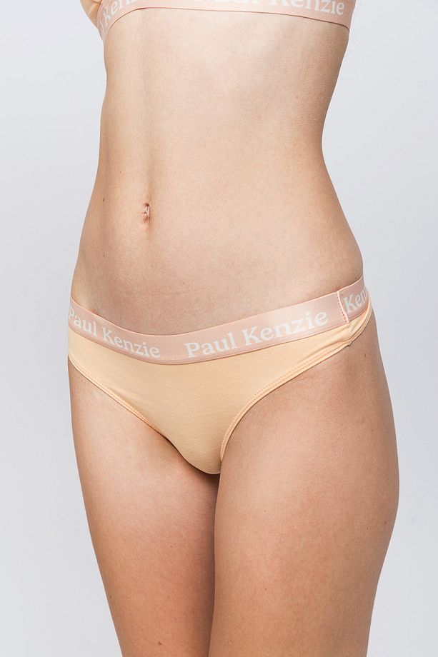 Tekli Kadın String Külot - Peach Fuzz - 5