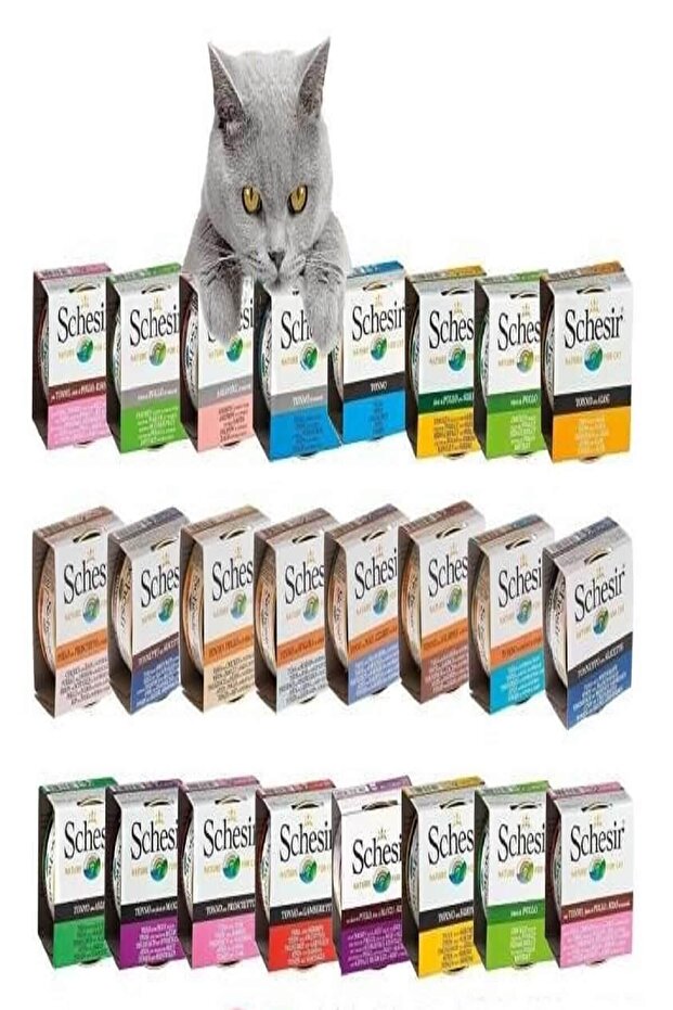 Karışık Kedi Konserve Maması (24 Adet) - 1