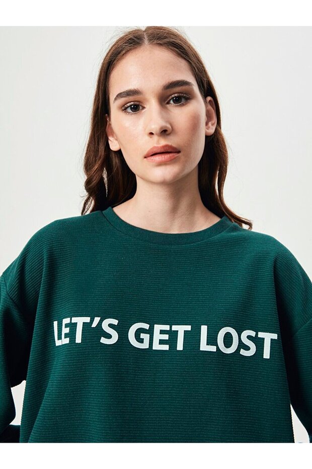 Yeşil Sweatshırt - 3