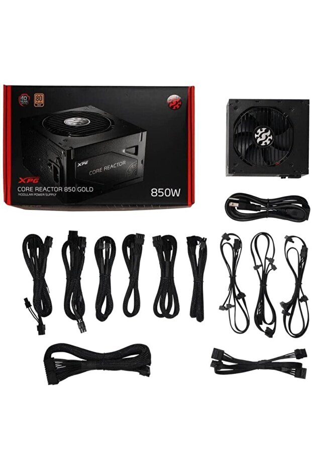 Core Reactor 850w 80 Plus Gold Tam Modüler Güç Kaynağı - 4