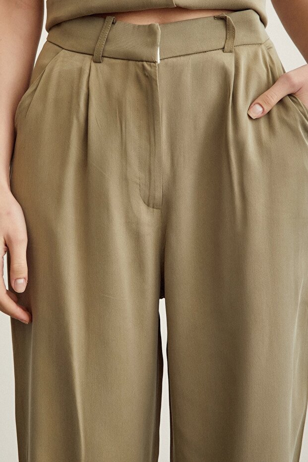 Geniş Paça Pantolon - 5