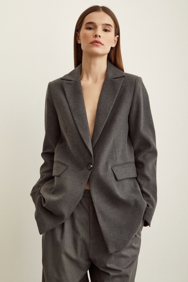 Slim Fit Blazer Ceket - 2