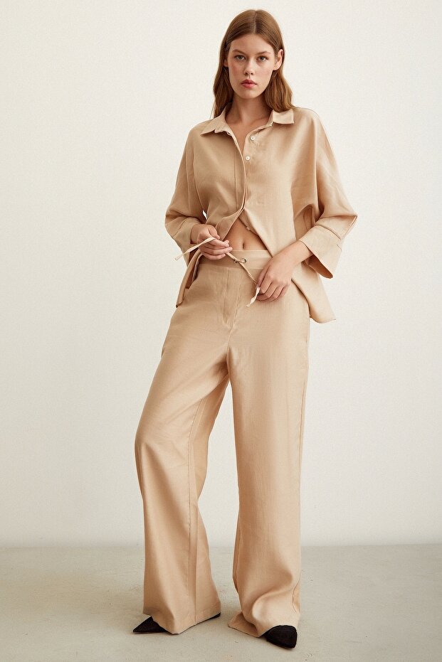 Ελαστικό παντελόνι μέσης - 1