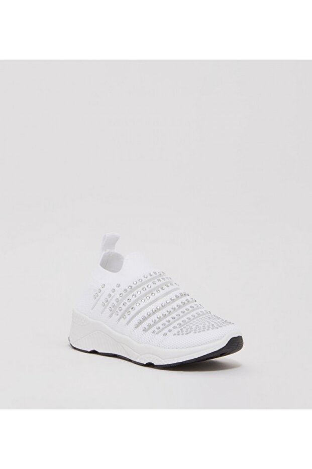 White Kids Unisex Casual Shoes