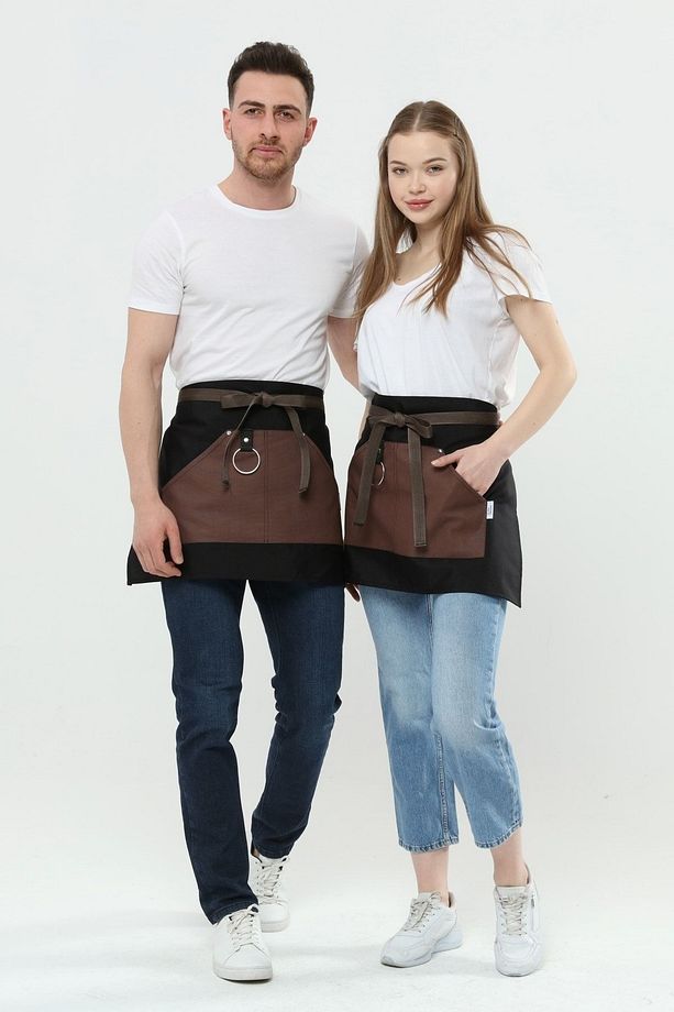 Cafe, Barista, Kuaför, Barmen, Çiçekçi, Mutfak Önlükleri, Leke Tutmaz, Bay, Bayan, Yarım Önlük - 1
