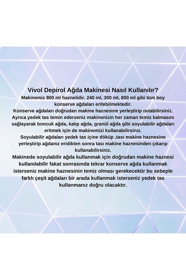 Depirol Sir Ağda Isıtıcı Makine Set - 2