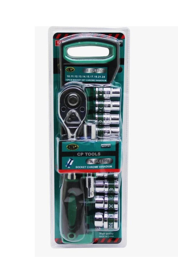 Socket Set - 12 Pieces 1/2 Set