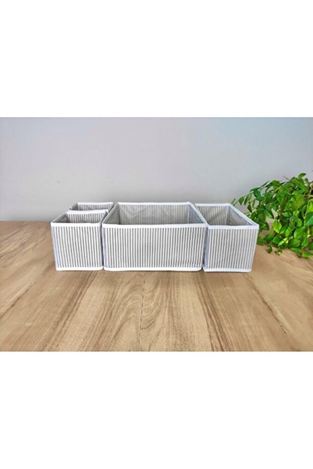 Closet and Drawer Organizer Multi-Purpose Set of 4 - 5