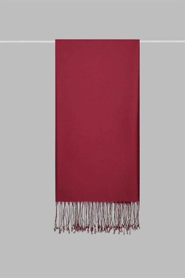 Ipeksı Şal - Bordo - 2