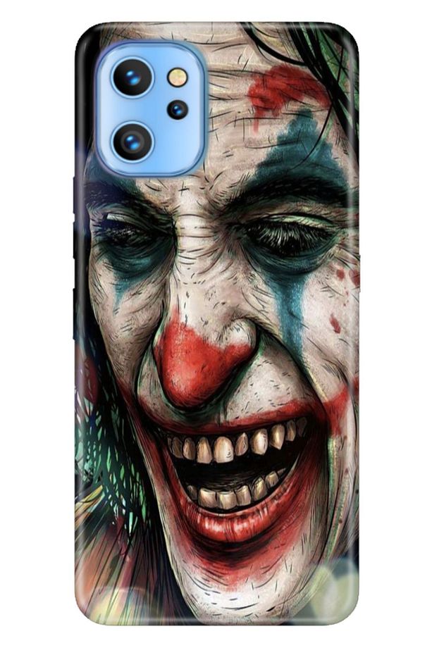 S19 Max Pro Kılıf Resimli Desenli Silikon Joker Draw - 1