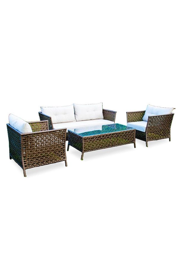 Magnolia Rattan Bahçe Takımı Küf - 2