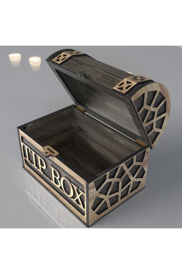 Tip Box Bahşiş Kutusu Ve Kumbara Sandık Tipi Tipbox REBAP - 5