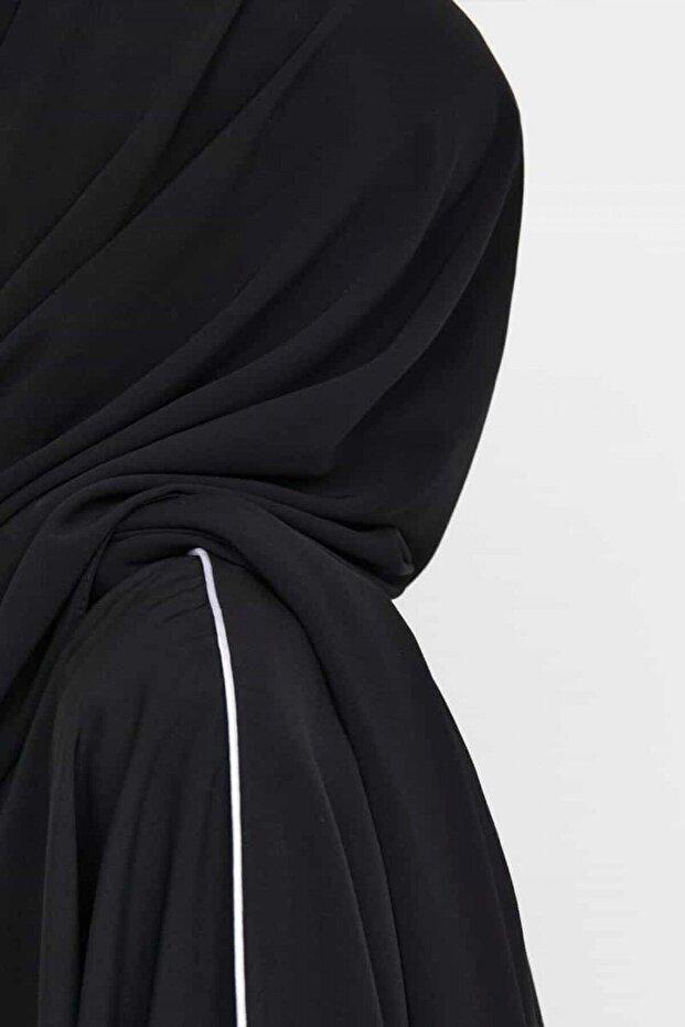 Soft Biyeli Ferace - Siyah - 6