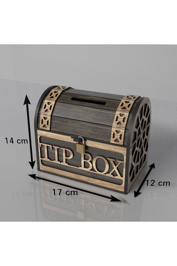 Tip Box Bahşiş Kutusu Ve Kumbara Sandık Tipi Tipbox REBAP - 6
