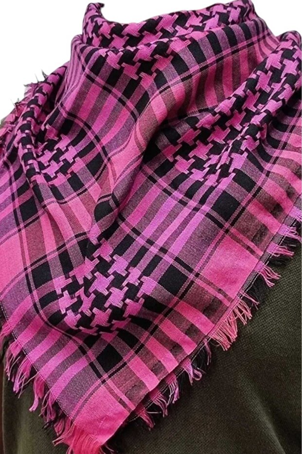 Şal casual Pushie de mărime mare - Efect de utilizare - 4