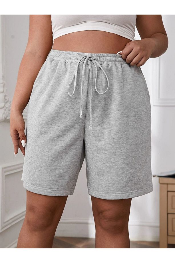 KADIN UNISEX BÜYÜK BEDEN  ŞORT MODAVİBE - 2