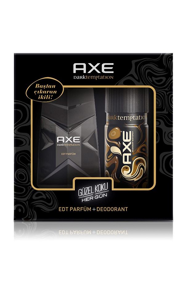 Erkek Parfüm Edt Dark Temptation 100 ml  + Deodorant Sprey 150 ml - 1