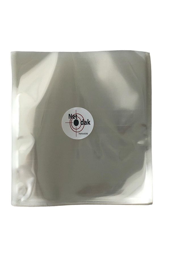 Büyük Boy 100 Adet 21,5 cm x 23,5 cm Şeffaf Vakum Poşeti Ambalajı Vakumlu Torba - 9