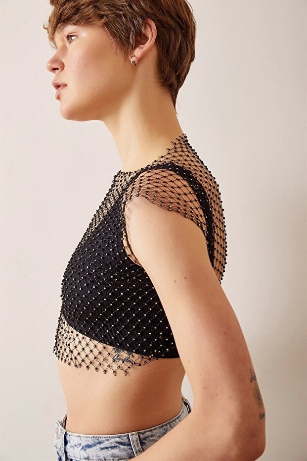 Taş Detaylı File Crop - 4