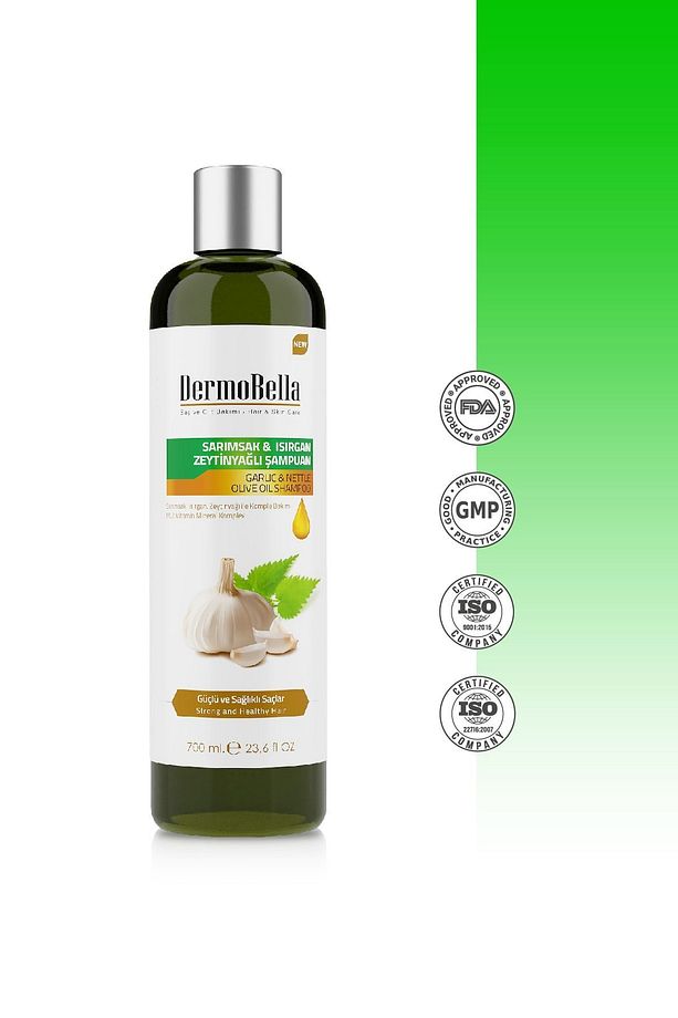 Sarımsak & Isırgan & Zeytinyağlı Şampuan 700 ml - 4