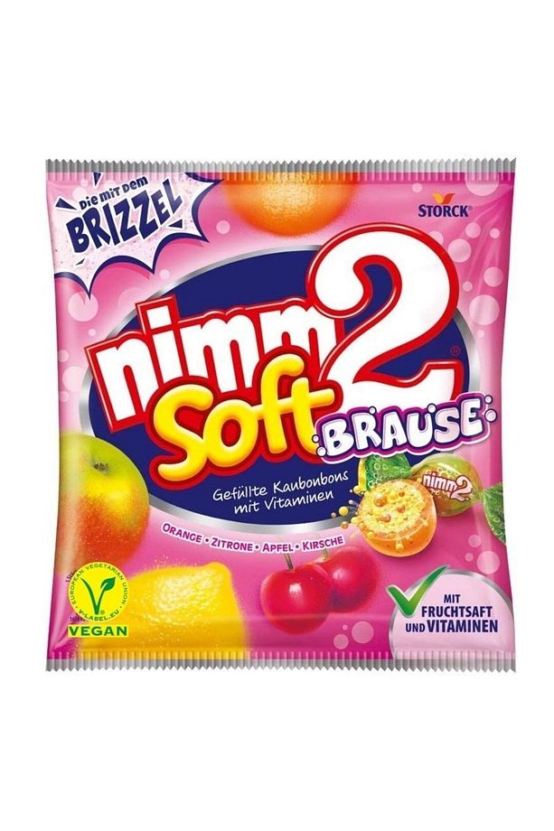 Nimm2 Soft Brause Meyve Dolgulu Yumuşak Şekerleme 345 Gr - 1