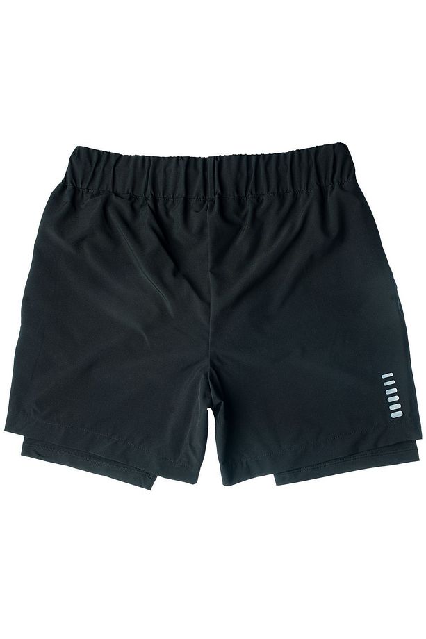 Mercury Erkek Ter Tutmayan, Taytlı Mikropolyester Siyah/siyah Sporcu Şortu - 3