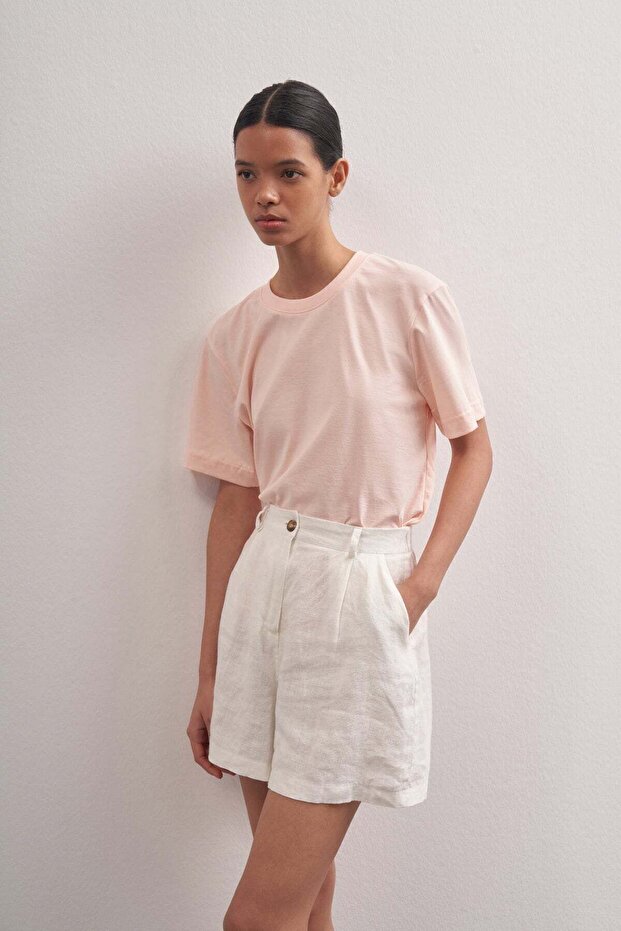 Kadın Basic T-shirt - 1