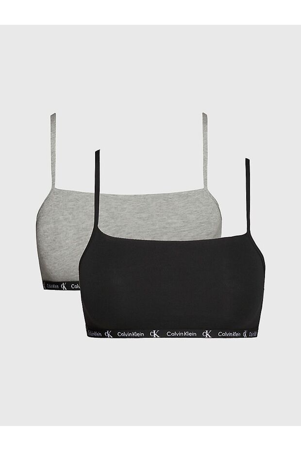 Cotton Women's Sports Bra - Brand Logo, Multicolor, Casual Fit 000qf7215e-bgh