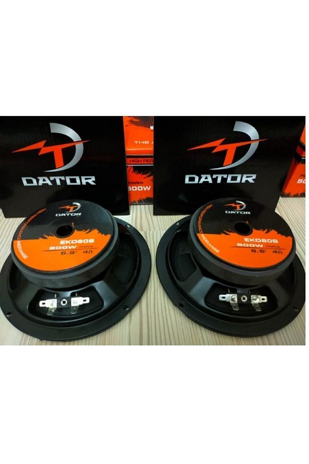 Dator 500 Watt Eko 80s 20 Cm Midrange High Perfomance - 1