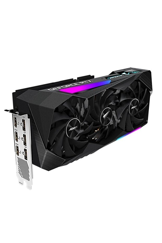 Gıgabyte Rtx3070 8gb Aorus Master Gv-n3070aorus M-8gd 2.0 Gddr6 256bit Hdmı Dp Pcıe 16x V4.0 - 3