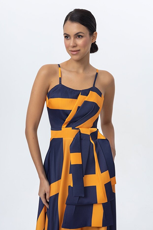 Rochie de seara lunga cu model - 5