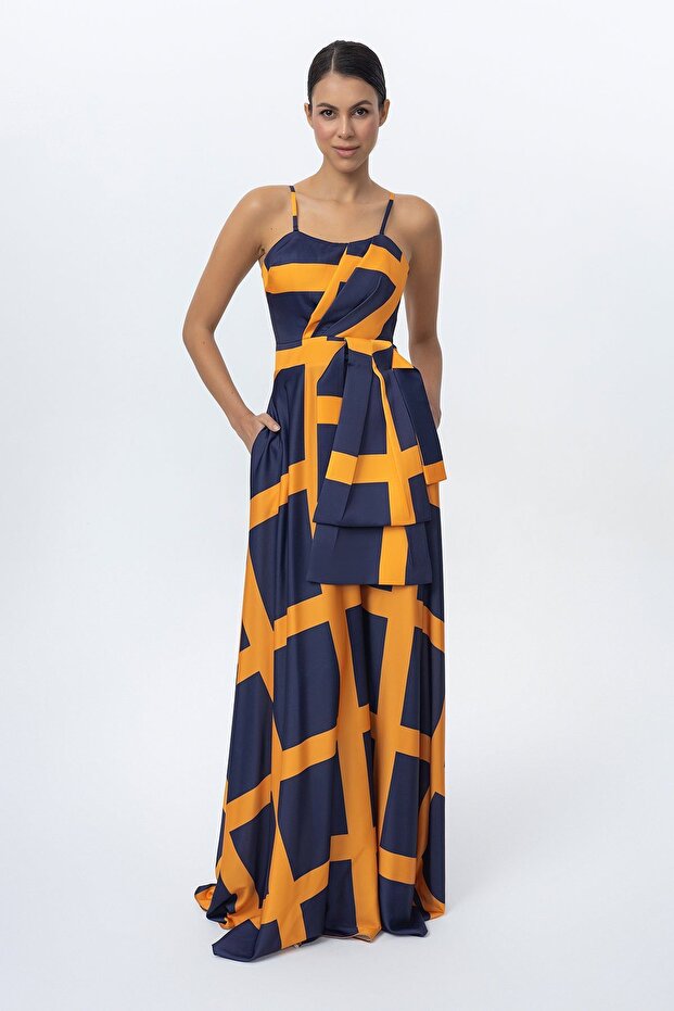 Rochie de seara lunga cu model - 3