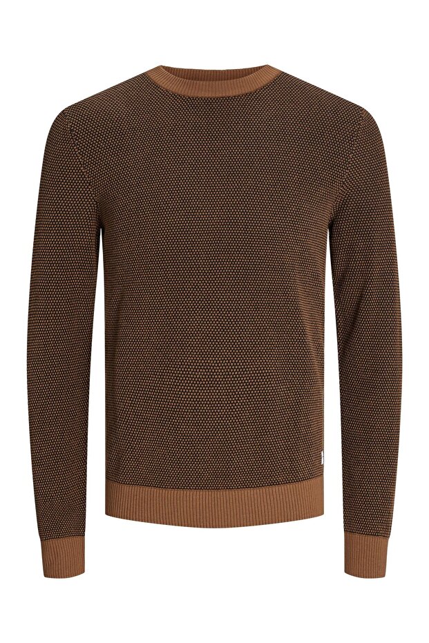 Rundhals ve Strickpullover Rundhals ve Einfarbig Strickpullover - 2