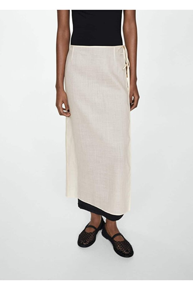 Rami Yırtmaçlı Pareo - 1