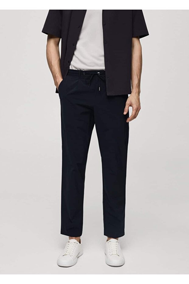 Waterproof Drawstring Pants - 1