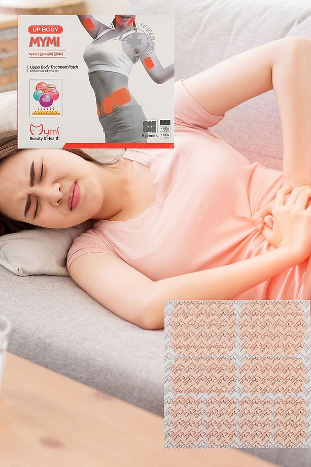 Üst Vücut Ağrı Regl Isı Bantları UP/BODY41 3'lü Paket 24 Adet - 7