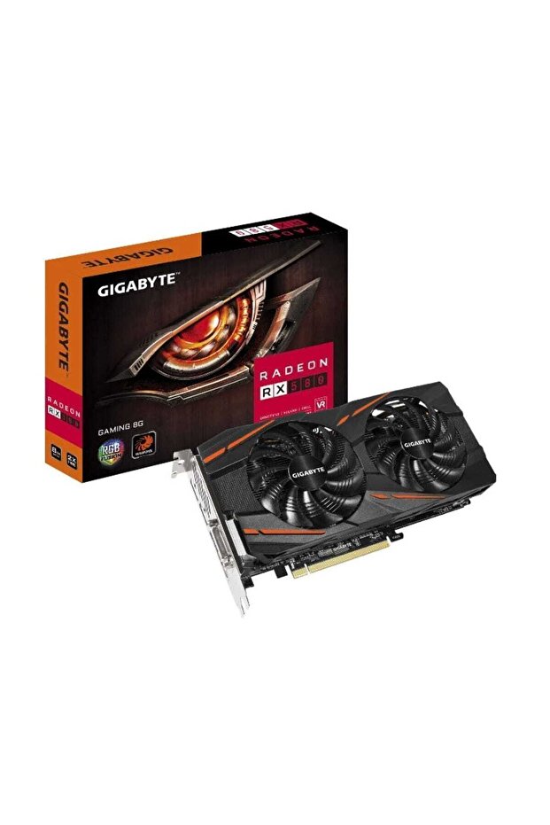 X 580 GAMING 8GB GDDR5 256Bit DX12 Amd Radeon Ekran Kartı GV-RX580GAMING-8GD-MI - 1