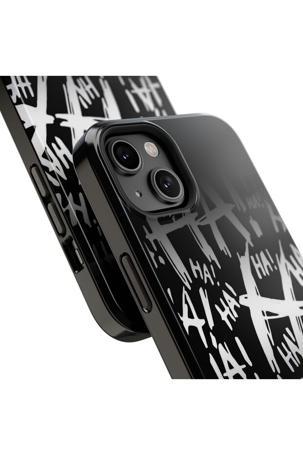 حافظة سيليكون متوافقة مع هاتف iPhone 14 PLUS باللونين الأسود والأبيض - 2