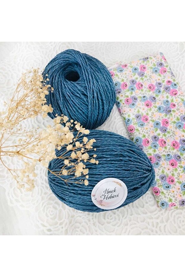 Paper Rope Jean Blue 100gr