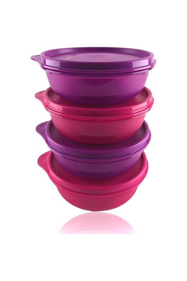 Şeker Kaplar 4lü Pembe Mor - 1