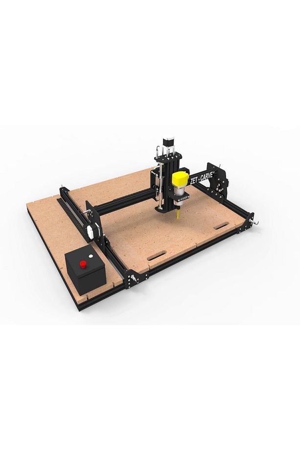 E-sat M5 Model 7575 Cm Işlem Alanlı Masaüstü Cnc Router Makinesi Imalat Için - 3