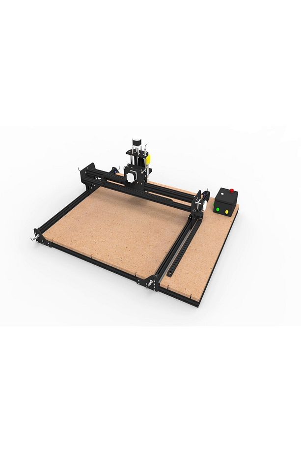 E-sat M5 Model 7575 Cm Işlem Alanlı Masaüstü Cnc Router Makinesi Imalat Için - 6