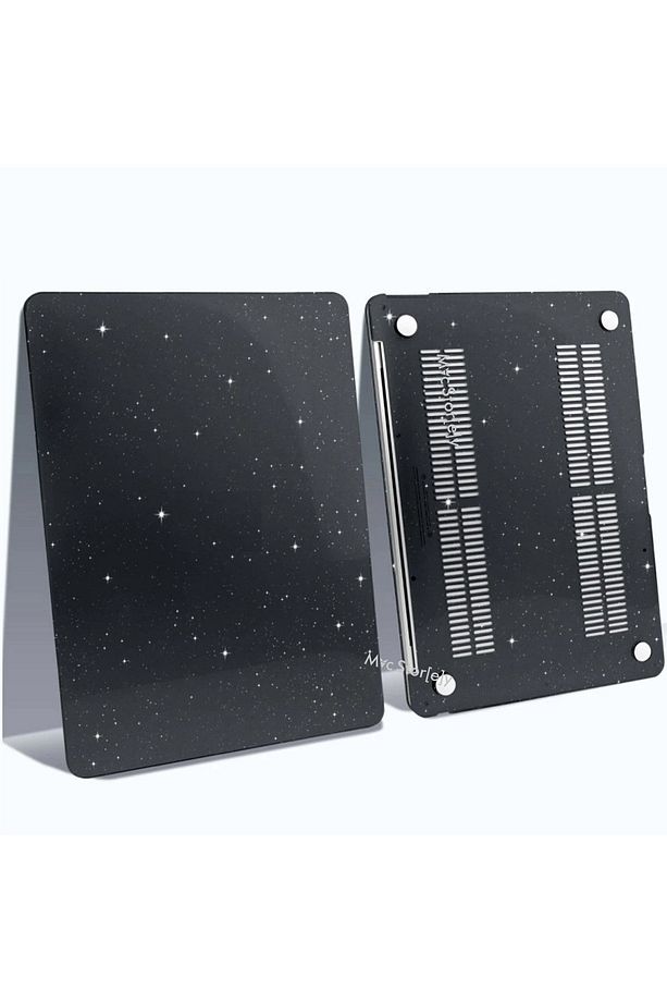 Macbook Air Kılıf 13.6 Inç M2-m3-m4 Simli Kristal Parlak (13.6” AİR) A2681 A3113 A3240 Ile Uyumlu - 6