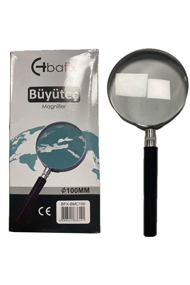 100mm Metal Frame Glass Magnifying Glass