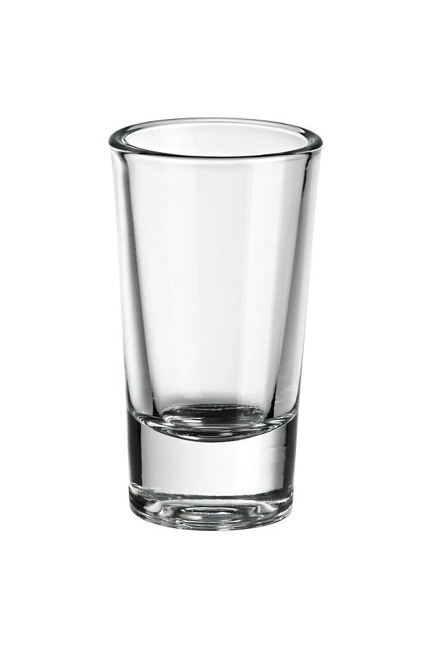 6 Adet Mini Shot Bardağı Hacim 25 ml İkea 6'lı Set Likör Şat Bardağı Cam Bardak Yükseklik 7 cm - 3