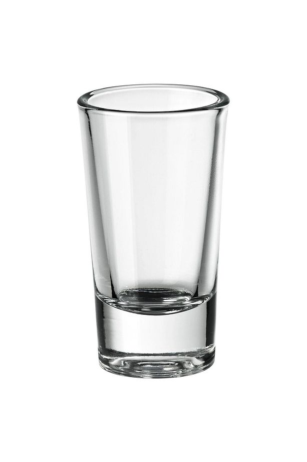 4'lü Set Mini Shot Bardağı Hacim 25 ml İkea 4 Adet Likör Şat Bardağı Cam Bardak Yükseklik 7 cm - 3