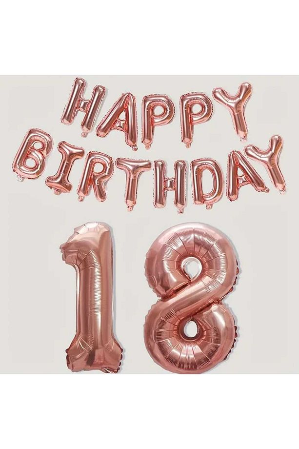 18 YAŞ FOLYO BALON SET - 1