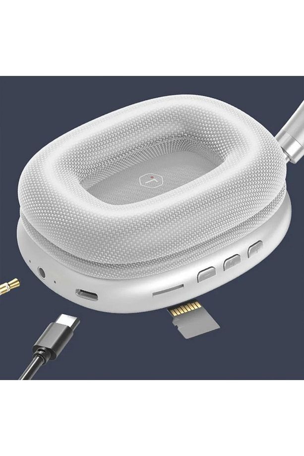 P9 Hi-Fi Ses Kalitesi Ayarlanabilir ve Katlanabilir Kulak Üstü Bluetooth Kulaklık - 5